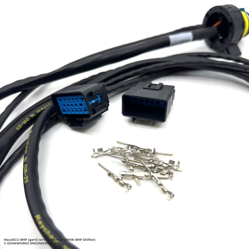 MaxxECU 8HP (Gen1) wiring harness for BMW 8HP Shifter