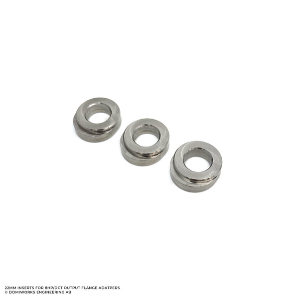 22mm inserts for 8HP/DCT Output flange adapters