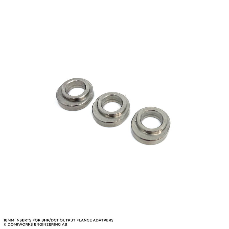 18mm inserts for 8HP/DCT Output flange adapters